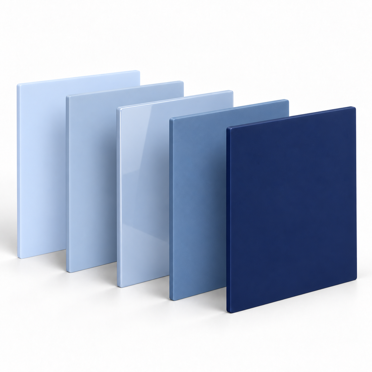 Blue Acrylic Collection