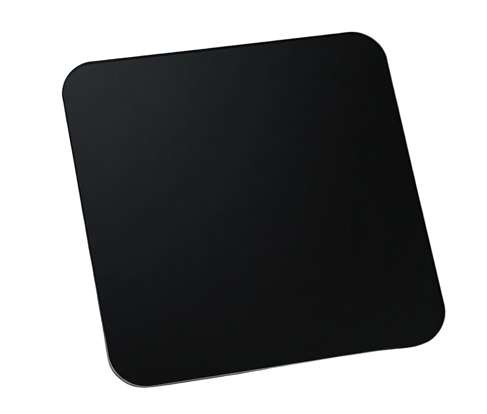 Black Matt Perspex Acrylic Sheet 3mm