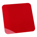 Bright Red Gloss Perspex Acrylic Sheet 3mm