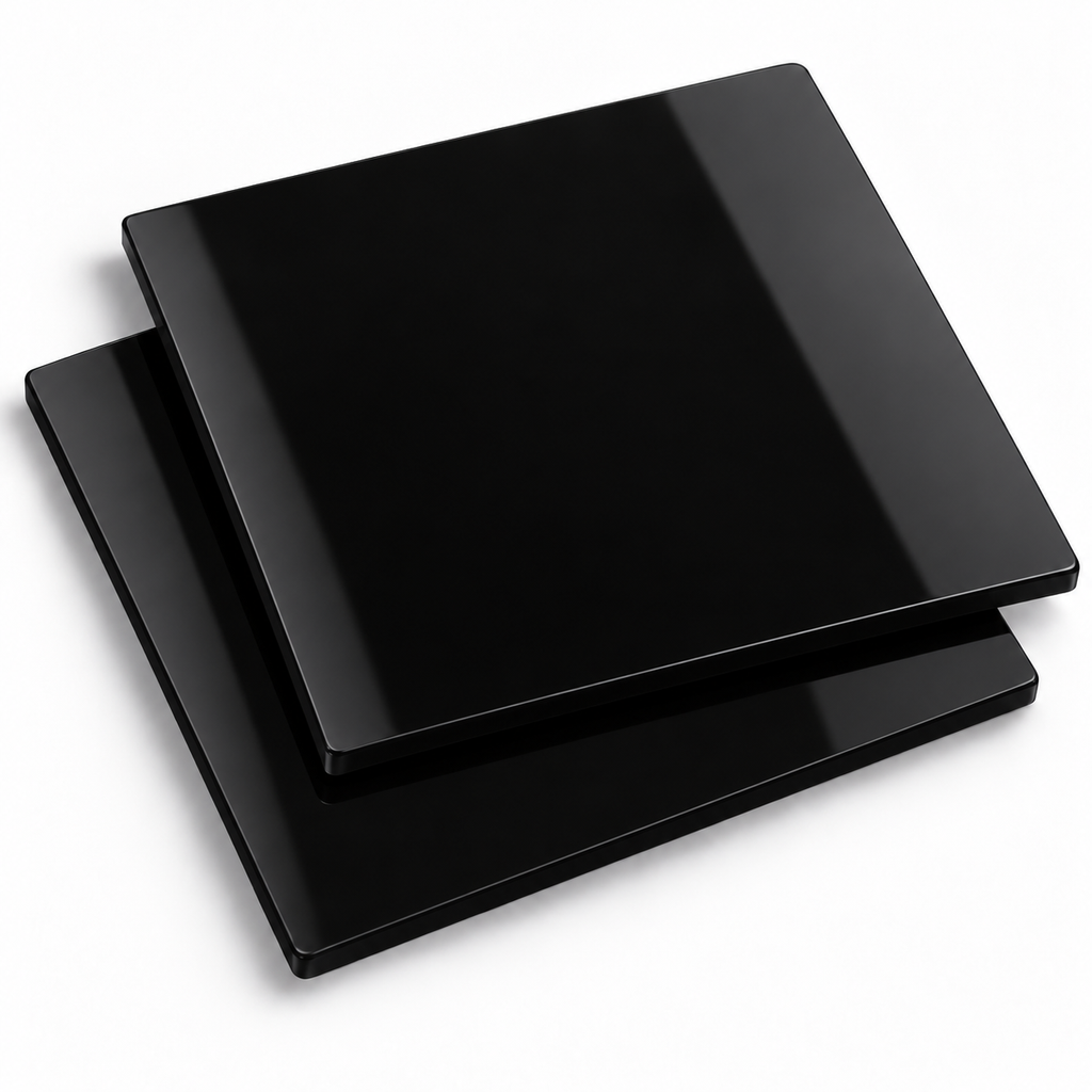 Perspex® Black Gloss 962 – 3mm Cast Acrylic Sheet