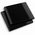 Perspex® Black Gloss 962 – 3mm Cast Acrylic Sheet