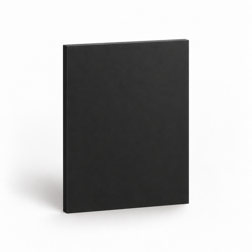 Perspex Naturals Midnight Black 3mm matte cast acrylic sheet